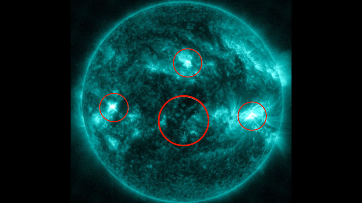 Extraños sucesos captados en el Sol