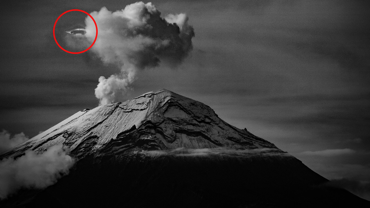 ¿POSIBLES OVNIS DENTRO DEL POPOCATEPETL?